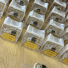 Hediye kutusunda taşlı zikirmatik