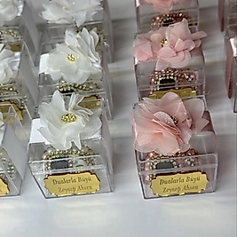 Hediye kutusunda taşlı zikirmatik